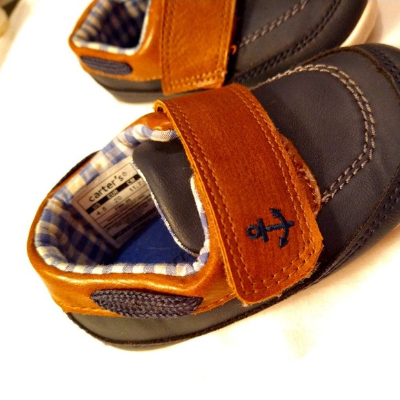 infant shoe, loafer style, size 4.5 US, Carter's - Picture 2 of 3